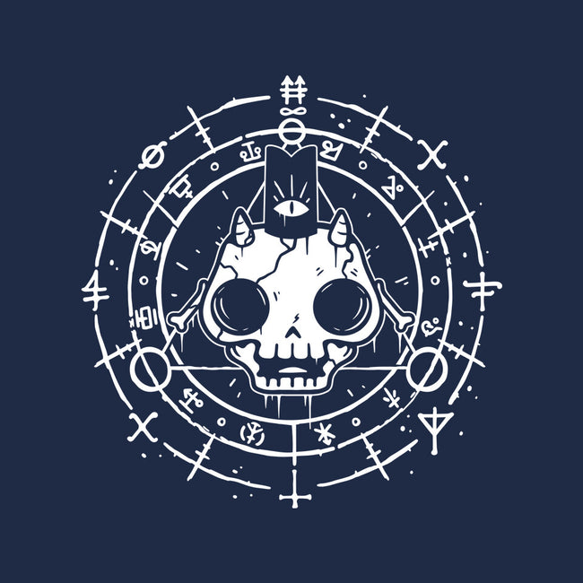 Skull Of The Lamb-none removable cover w insert throw pillow-demonigote