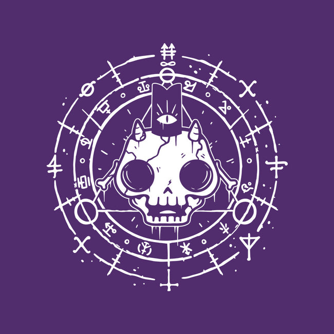Skull Of The Lamb-none drawstring bag-demonigote