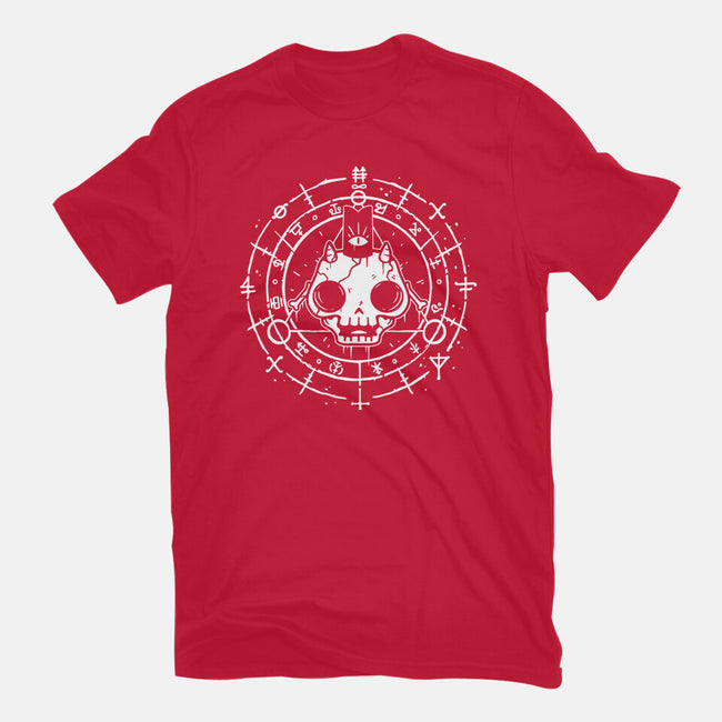 Skull Of The Lamb-womens fitted tee-demonigote