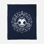 Skull Of The Lamb-none fleece blanket-demonigote