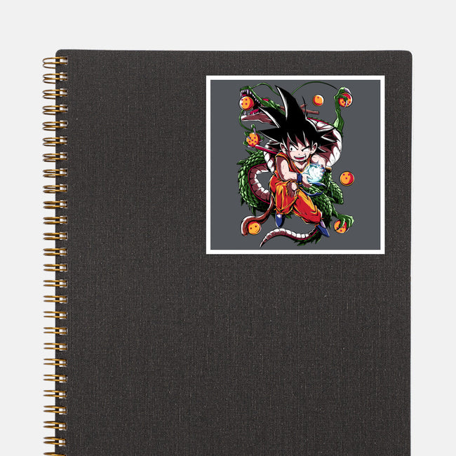 The Monkey Boy-none glossy sticker-Conjura Geek