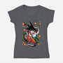 The Monkey Boy-womens v-neck tee-Conjura Geek