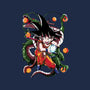The Monkey Boy-none removable cover w insert throw pillow-Conjura Geek