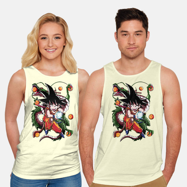 The Monkey Boy-unisex basic tank-Conjura Geek