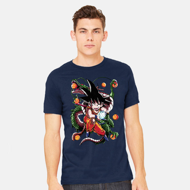 The Monkey Boy-mens heavyweight tee-Conjura Geek