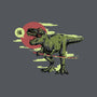 Jurassic Roar-none stretched canvas-ShirtMcGirt