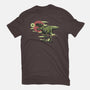 Jurassic Roar-womens basic tee-ShirtMcGirt