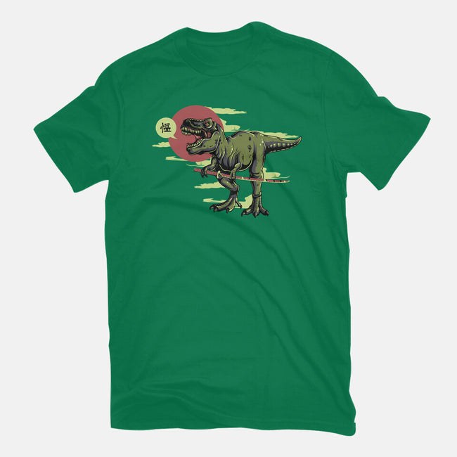 Jurassic Roar-womens fitted tee-ShirtMcGirt