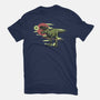 Jurassic Roar-womens fitted tee-ShirtMcGirt