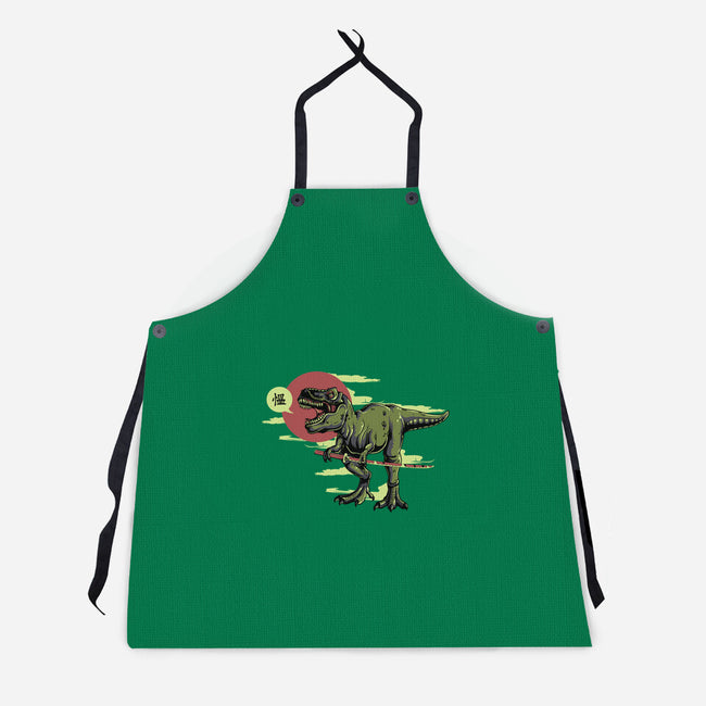 Jurassic Roar-unisex kitchen apron-ShirtMcGirt