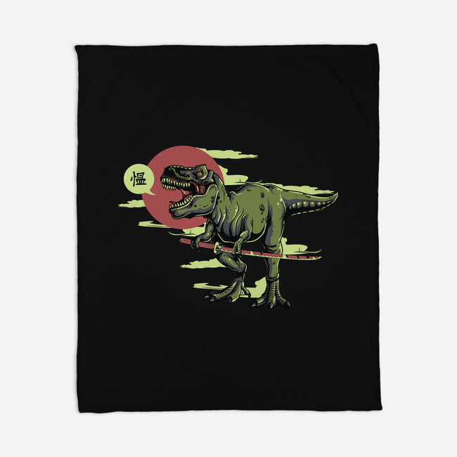 Jurassic Roar-none fleece blanket-ShirtMcGirt