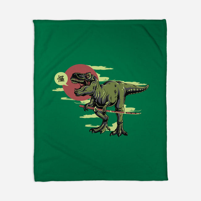 Jurassic Roar-none fleece blanket-ShirtMcGirt