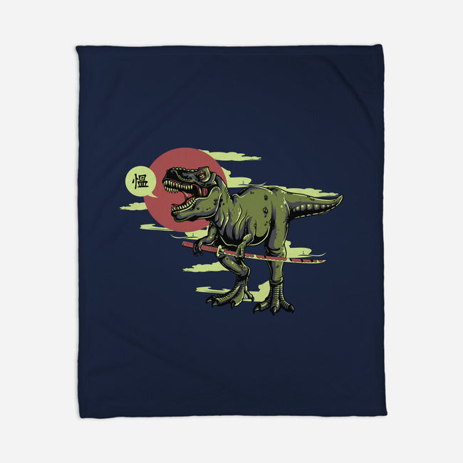 Jurassic Roar-none fleece blanket-ShirtMcGirt