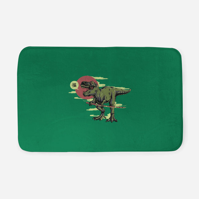 Jurassic Roar-none memory foam bath mat-ShirtMcGirt