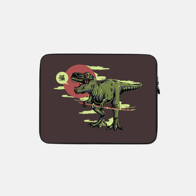 Jurassic Roar-none zippered laptop sleeve-ShirtMcGirt