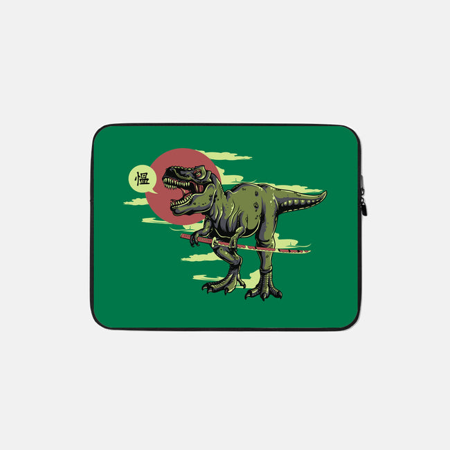 Jurassic Roar-none zippered laptop sleeve-ShirtMcGirt