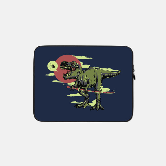 Jurassic Roar-none zippered laptop sleeve-ShirtMcGirt