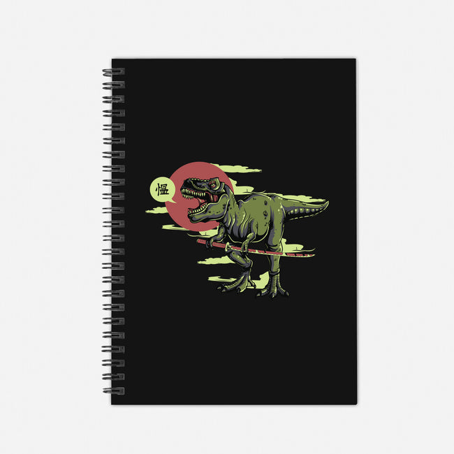 Jurassic Roar-none dot grid notebook-ShirtMcGirt