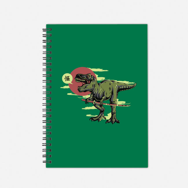 Jurassic Roar-none dot grid notebook-ShirtMcGirt