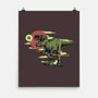 Jurassic Roar-none matte poster-ShirtMcGirt