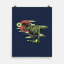 Jurassic Roar-none matte poster-ShirtMcGirt