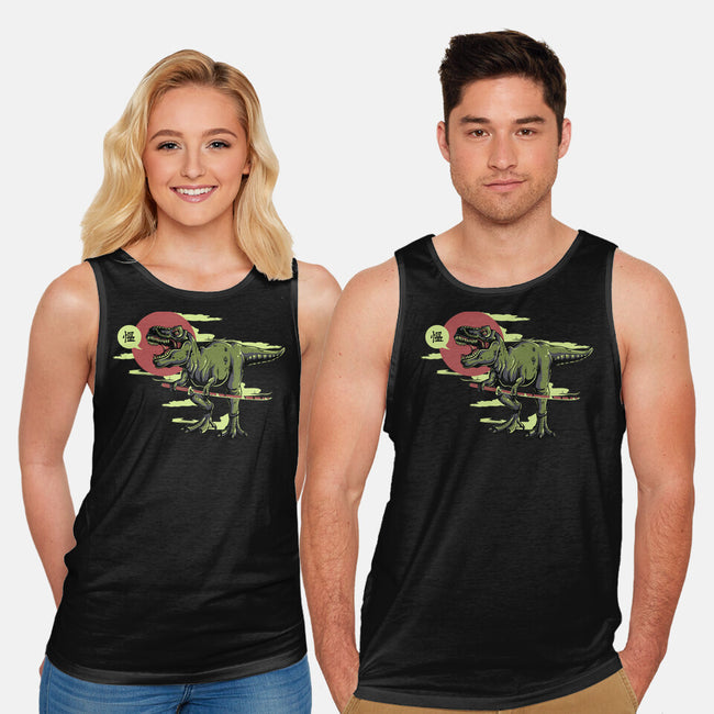 Jurassic Roar-unisex basic tank-ShirtMcGirt