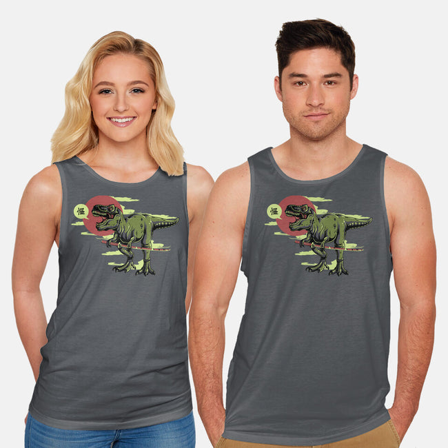 Jurassic Roar-unisex basic tank-ShirtMcGirt