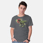 Jurassic Roar-mens basic tee-ShirtMcGirt