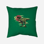 Jurassic Roar-none removable cover w insert throw pillow-ShirtMcGirt