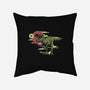 Jurassic Roar-none removable cover throw pillow-ShirtMcGirt