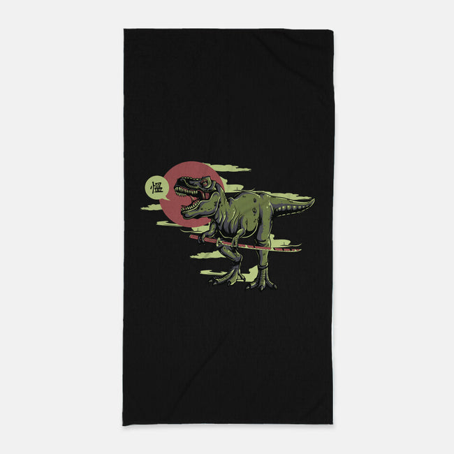 Jurassic Roar-none beach towel-ShirtMcGirt