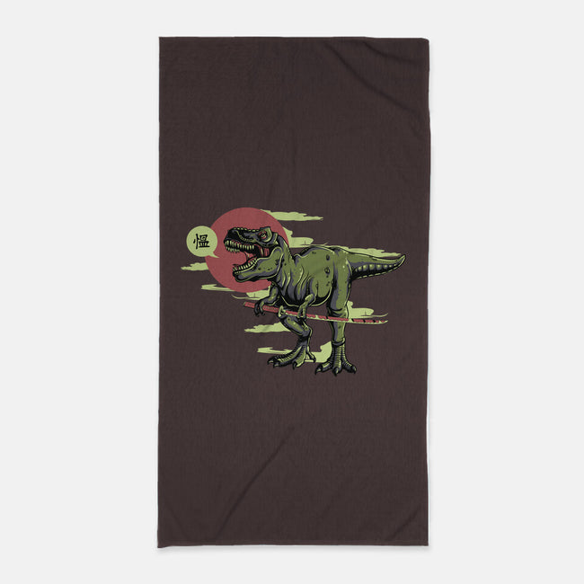 Jurassic Roar-none beach towel-ShirtMcGirt