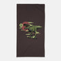 Jurassic Roar-none beach towel-ShirtMcGirt