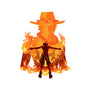 Fire Fist-none removable cover w insert throw pillow-hypertwenty