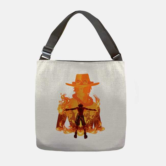 Fire Fist-none adjustable tote bag-hypertwenty