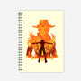 Fire Fist-none dot grid notebook-hypertwenty
