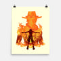 Fire Fist-none matte poster-hypertwenty