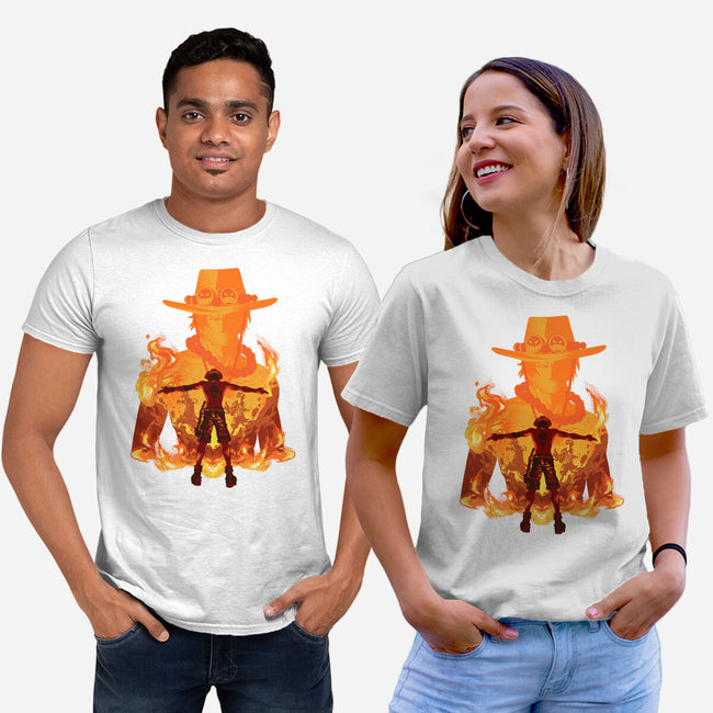 Fire Fist-unisex basic tee-hypertwenty