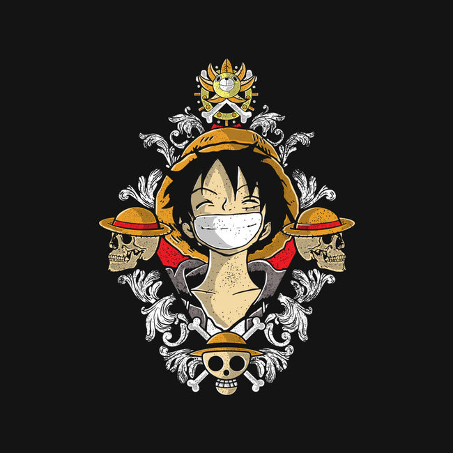Captain Luffy-none stretched canvas-turborat14