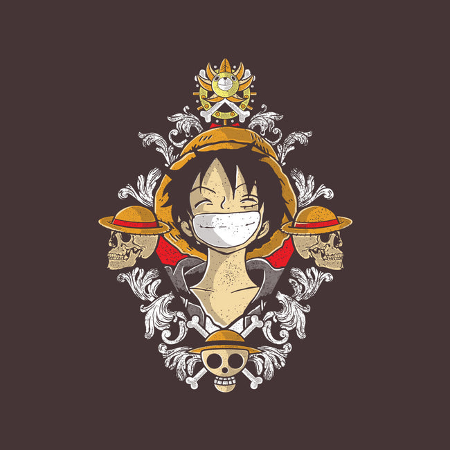 Captain Luffy-none stretched canvas-turborat14
