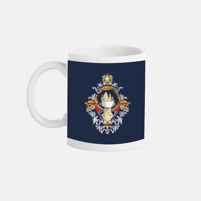 Captain Luffy-none mug drinkware-turborat14