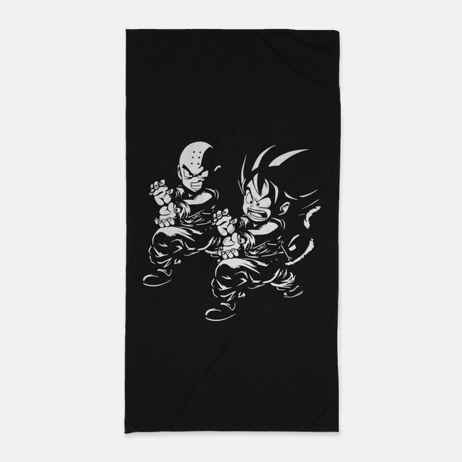 Kame Fiction-none beach towel-Melonseta