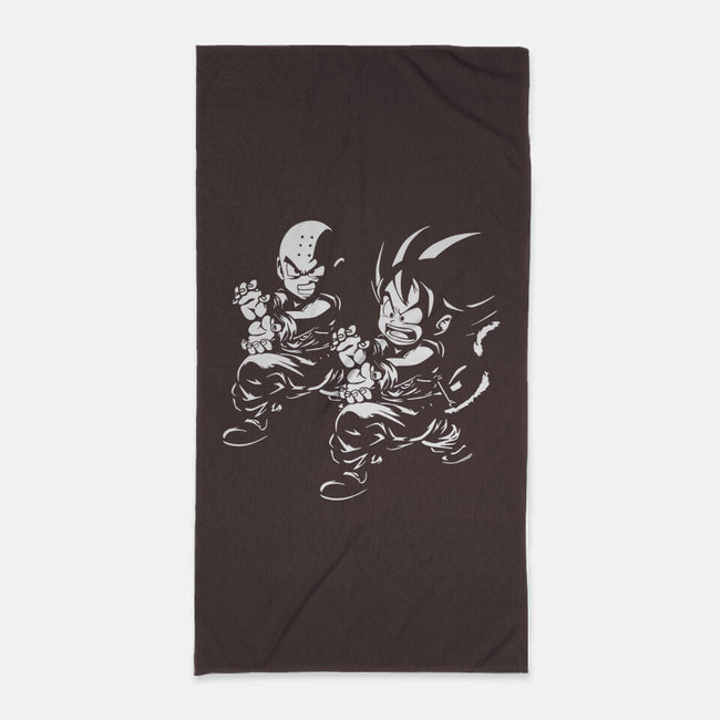 Kame Fiction-none beach towel-Melonseta