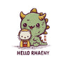 Hello Rhaeny-none stretched canvas-kg07