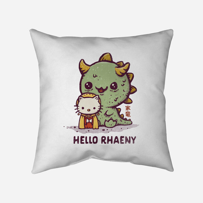 Hello Rhaeny-none removable cover throw pillow-kg07