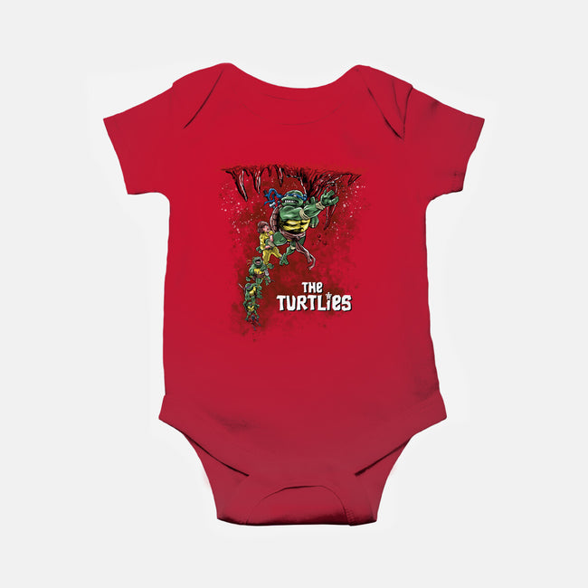 The Turtlies-baby basic onesie-zascanauta