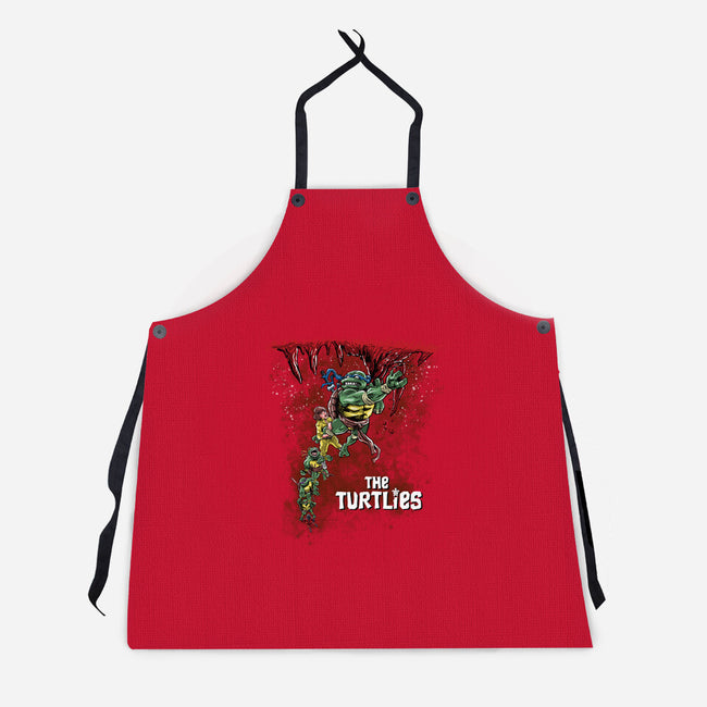 The Turtlies-unisex kitchen apron-zascanauta