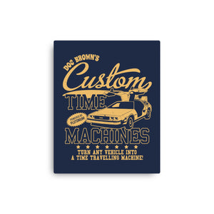 Custom Time Machines