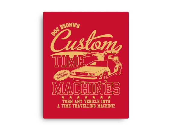 Custom Time Machines