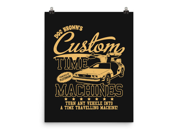 Custom Time Machines